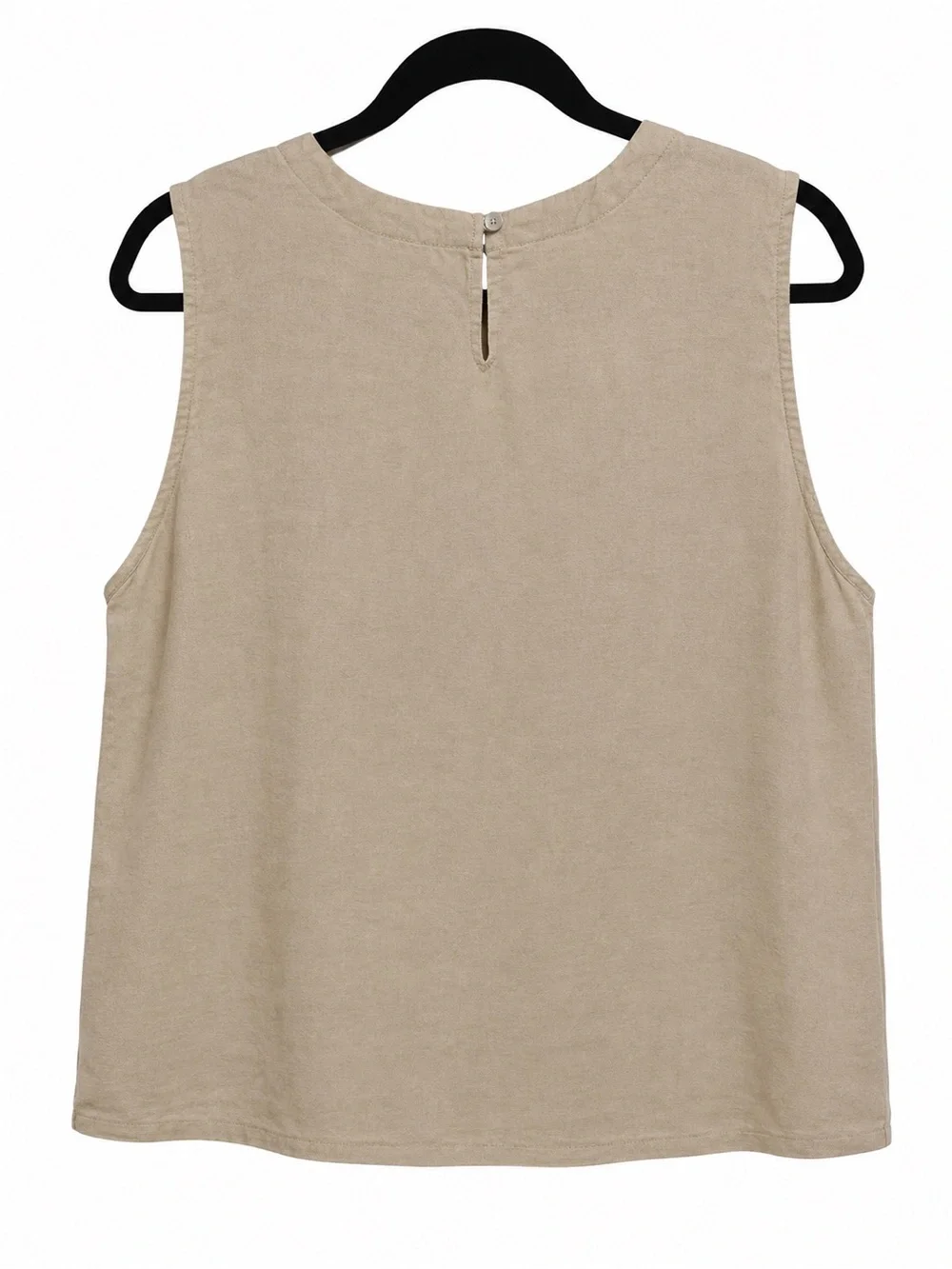 Quince Cream Wide-Leg Linen Pant Set Size L/XL